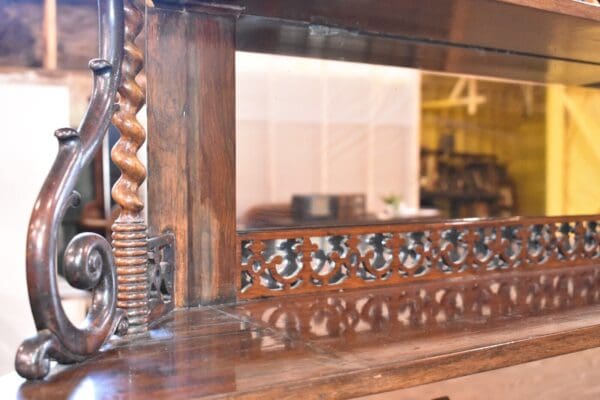 French Antique Pair of Rosewood Corner Cabinets Attributed to Meeks