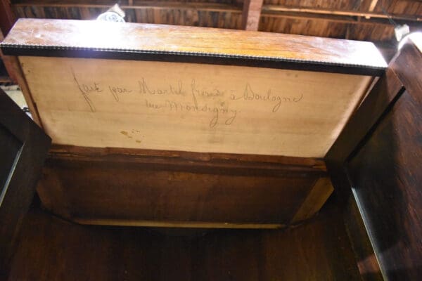 French Antique Pair of Rosewood Corner Cabinets Attributed to Meeks