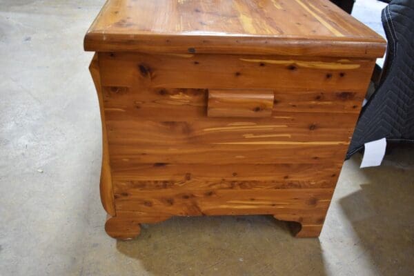 Antique Solid Tennessee Red Cedar Chest by Bally MFG Co. PA, Vintage Trunk