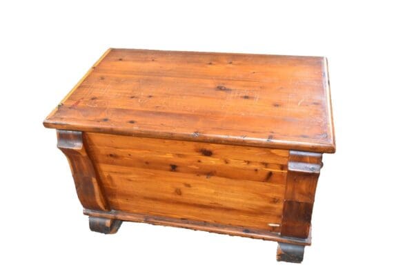 Antique Vintage Solid Red Cedar Chest