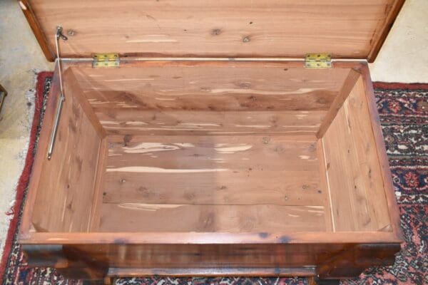 Antique Vintage Solid Red Cedar Chest