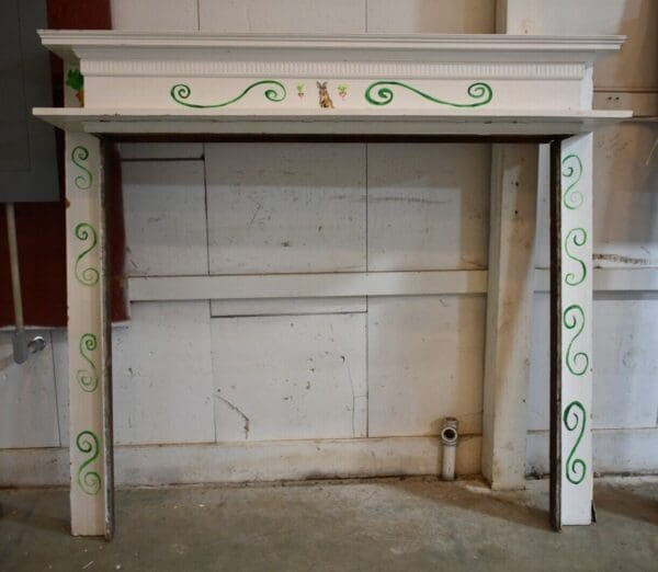 Antique White Fireplace Mantel Scranton Pennsylvania