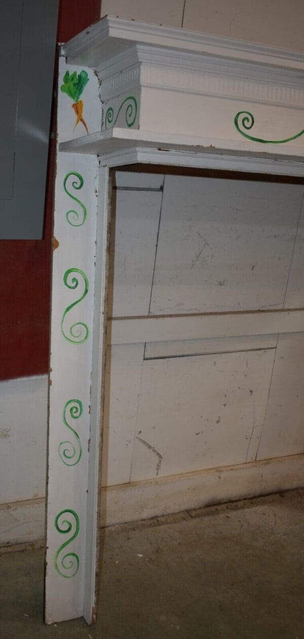 Antique White Fireplace Mantel Scranton Pennsylvania