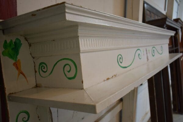 Antique White Fireplace Mantel Scranton Pennsylvania