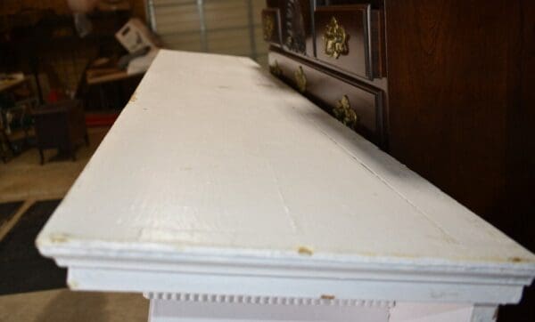 Large Antique White Fireplace Mantel Scranton Pennsylvania