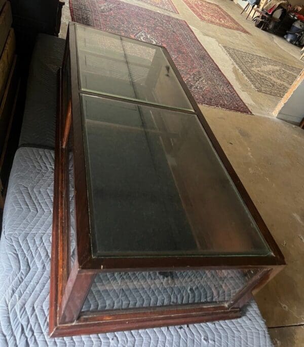 Antique Countertop or Table Top Display Case, Cabinet