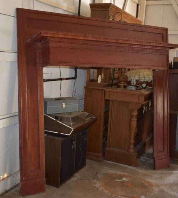 Large Antique Fireplace Mantel Scranton Pennsylvania