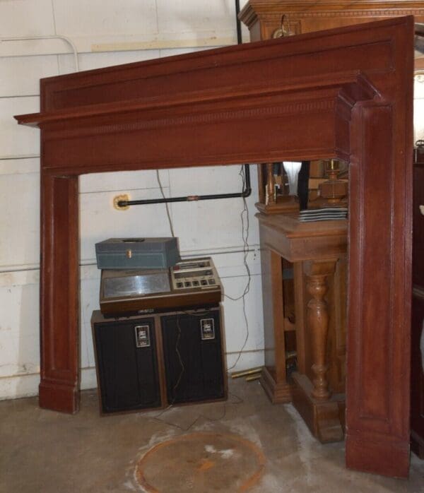 Large Antique Fireplace Mantel Scranton Pennsylvania