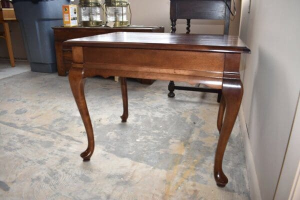 Vintage Cherry End Side Table, Bedroom Nightstand