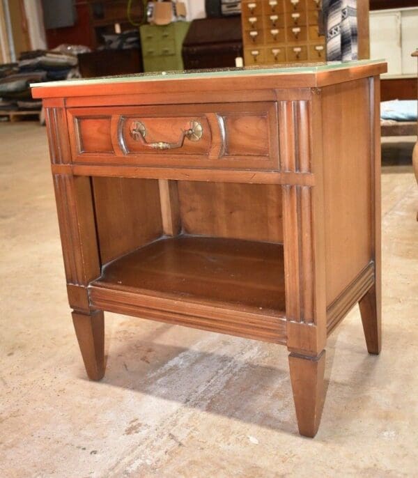 Mid Century Modern Bedroom Nightstand, Vintage End Side Table