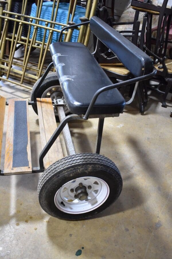 Used Training Cart on Pneumatic Wheels, Jerald Sulky Co.