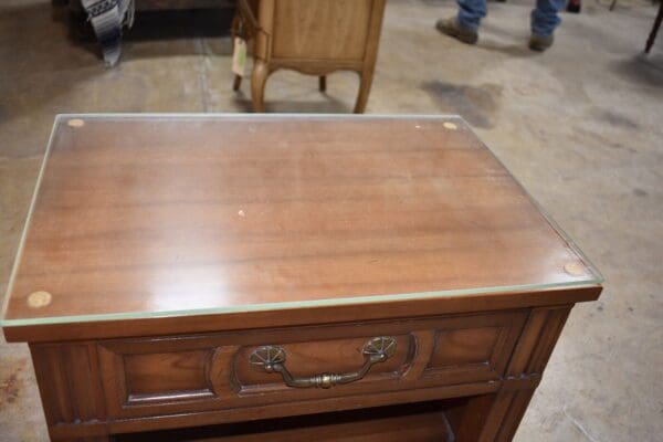 Mid Century Modern Bedroom Nightstand, Vintage End Side Table