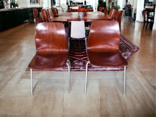 Pair of Mid Century Royal Bentwood Side Chairs