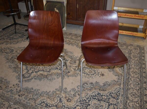 Pair of Mid Century Royal Bentwood Side Chairs