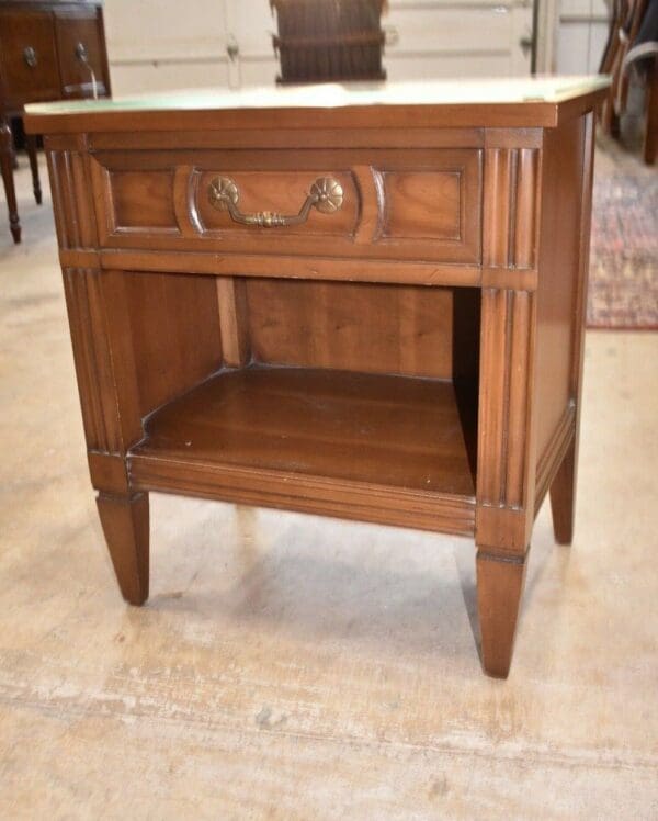 Mid Century Modern Bedroom Nightstand, Vintage End Side Table