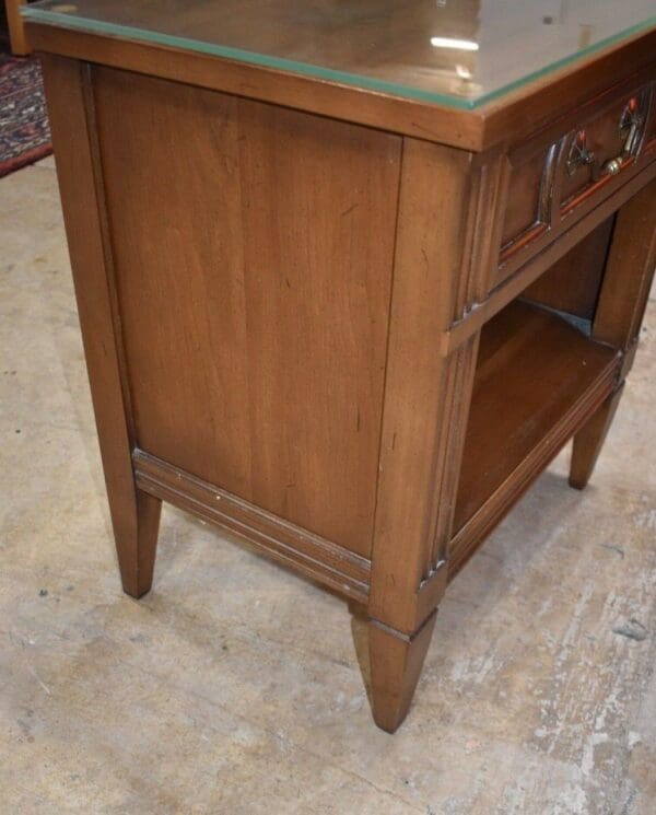 Mid Century Modern Bedroom Nightstand, Vintage End Side Table