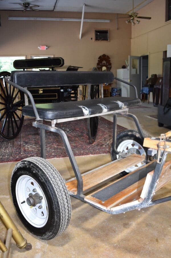 Used Training Cart on Pneumatic Wheels, Jerald Sulky Co.