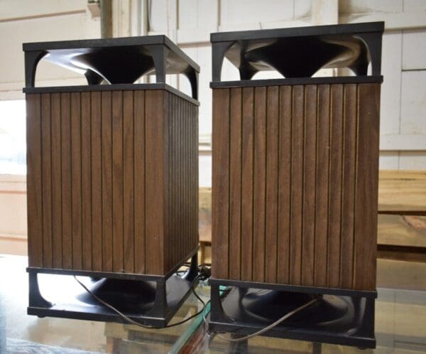 Mid Century Retro Speakers, A Pair