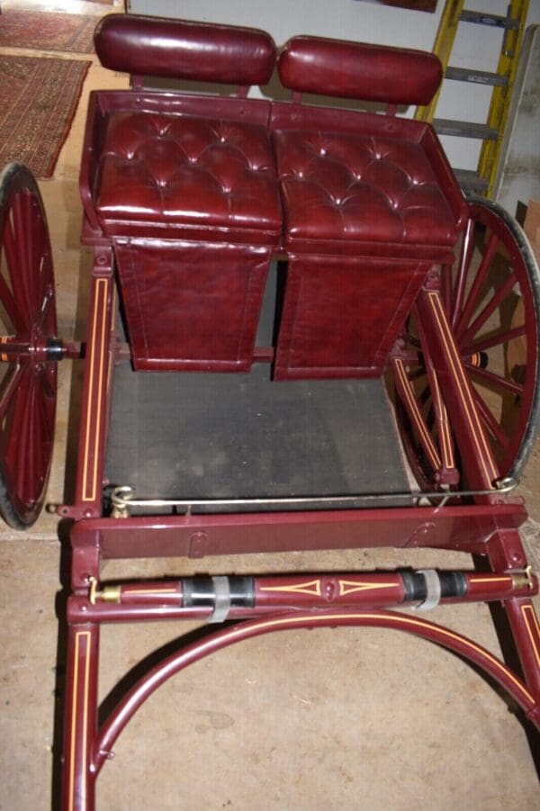 Restored Pony Show Cart with shafts, Equestrian