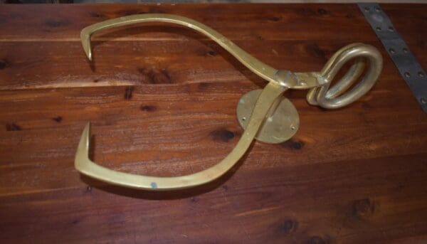 Vintage Solid Brass Ice Tongs