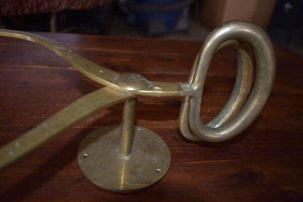 Vintage Solid Brass Ice Tongs