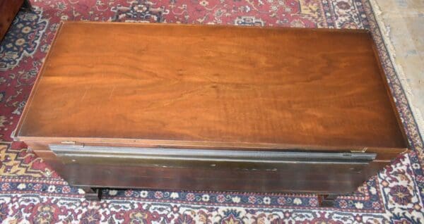 Antique Walnut Ed Roos Blanket Cedar Chest