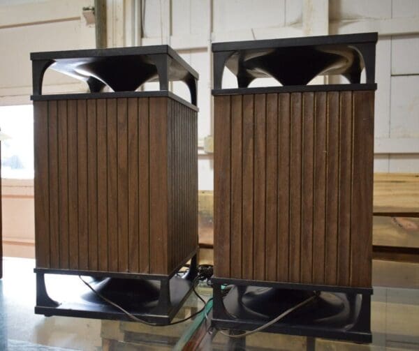 Mid Century Retro Speakers, A Pair