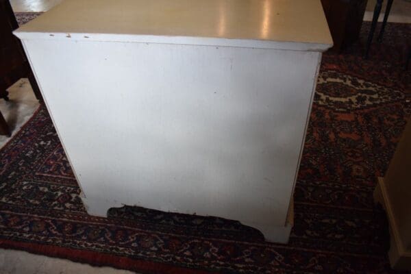 Vintage PA House Small Dining Server, Chest of Drawers, Cream Finish