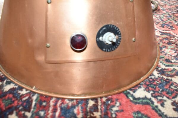 Vintage Steampunk Industrial Copper Pressurized Tank