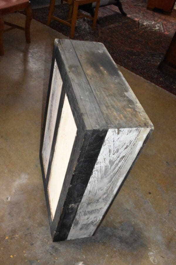 Shabby Chic Primitive Barnwood Style Cupboard, Cabinet