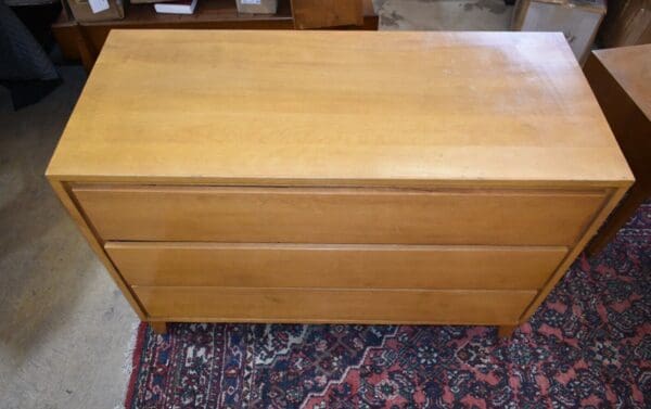 Vintage Conant Ball Blonde Mid Century Bedroom Dresser