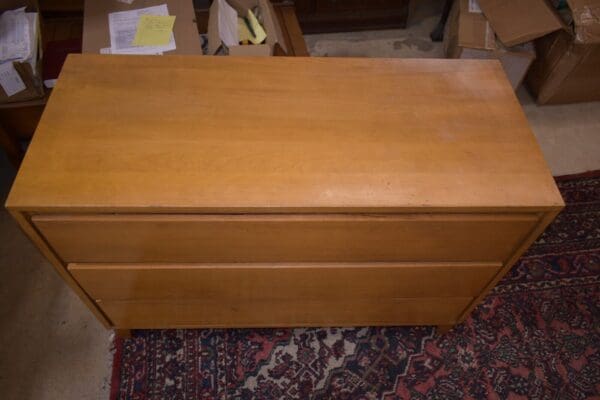 Vintage Conant Ball Blonde Mid Century Bedroom Dresser