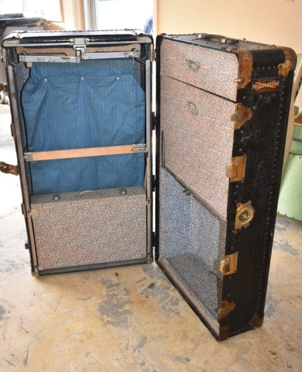 Vintage Hartmann Steamer Wardrobe Trunk