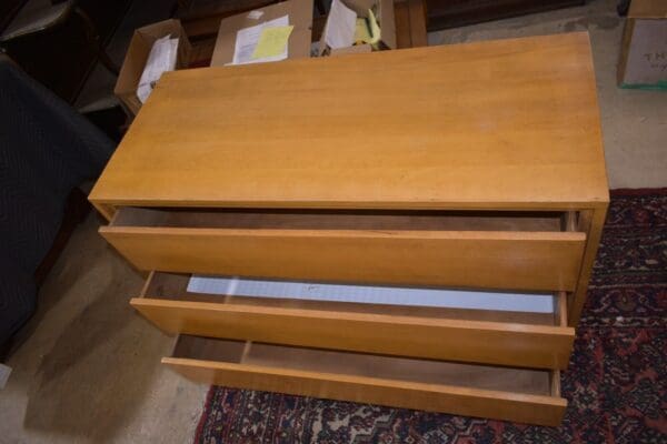 Vintage Conant Ball Blonde Mid Century Bedroom Dresser