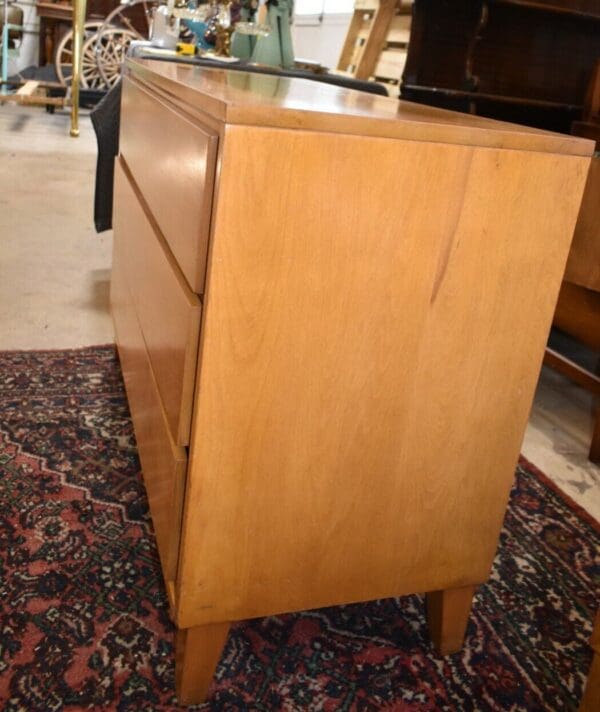 Vintage Conant Ball Blonde Mid Century Bedroom Dresser