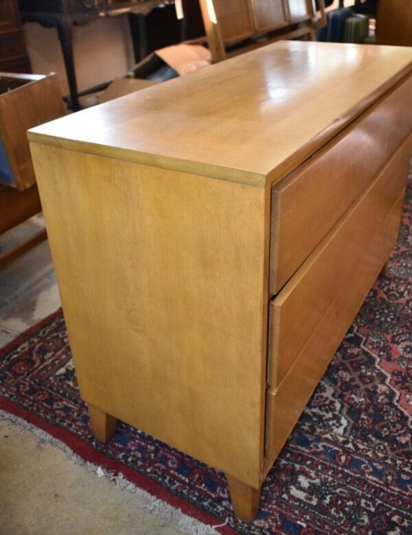 Vintage Conant Ball Blonde Mid Century Bedroom Dresser