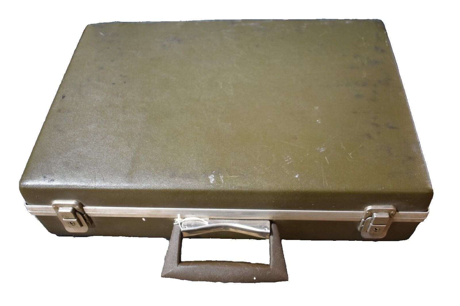 Vintage Avocado Green Hardcase Briefcase