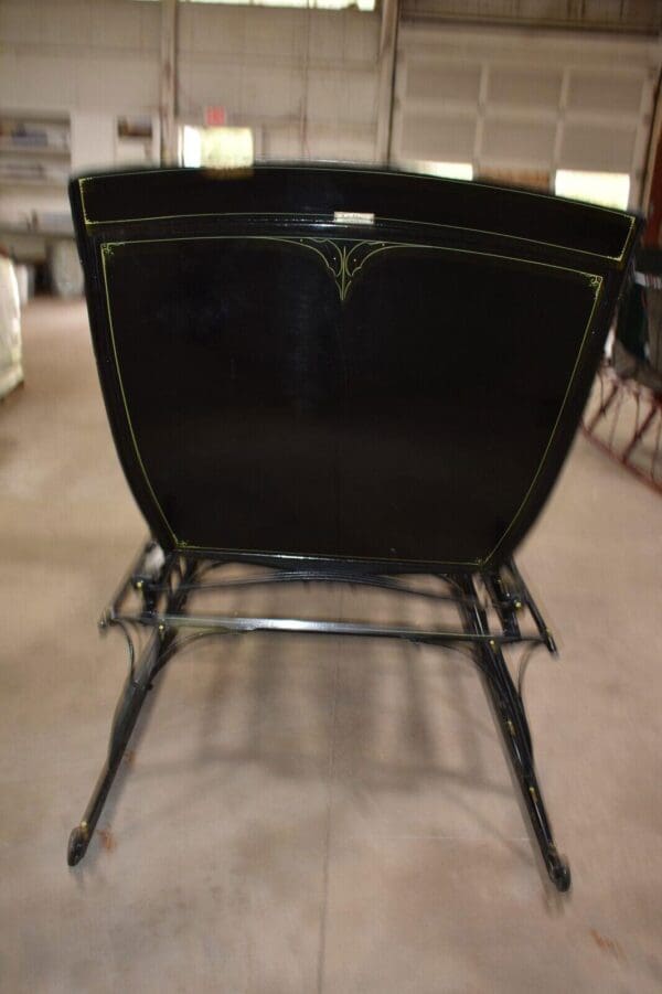 Restored Antique Cutter Sleigh with Shafts, M.C. Black Kerhonkson