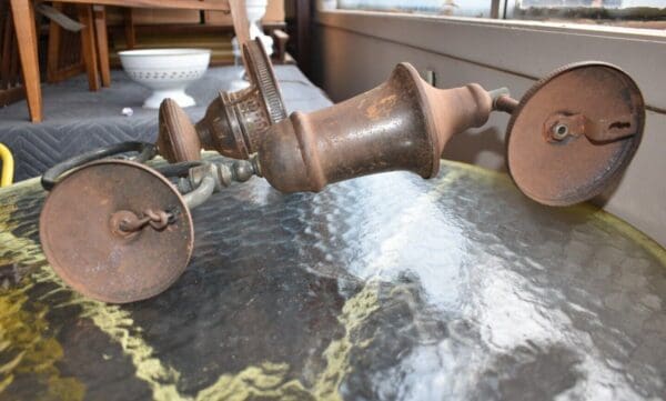 Antique Wall Sconces, a pair