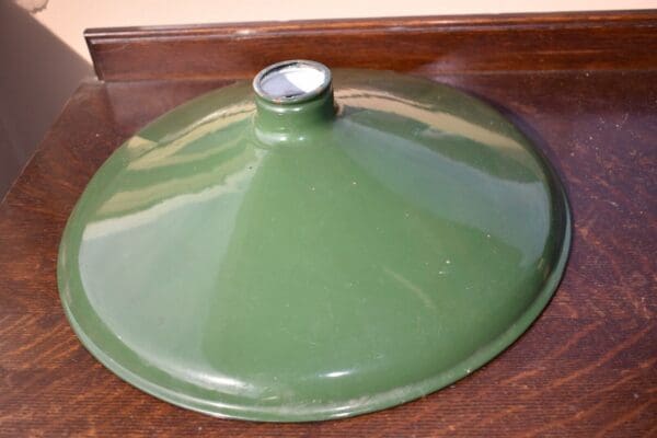 Antique Green Enamel Commercial Industrial Metal Shade