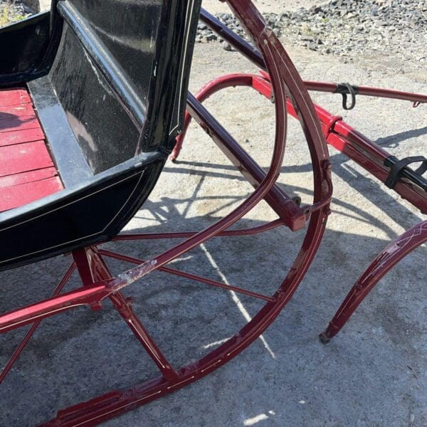 Antique Restored Portland Cutter Sleigh With Shafts