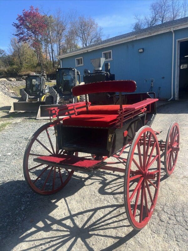 Restored Pony Show Cart with shafts, Equestrian