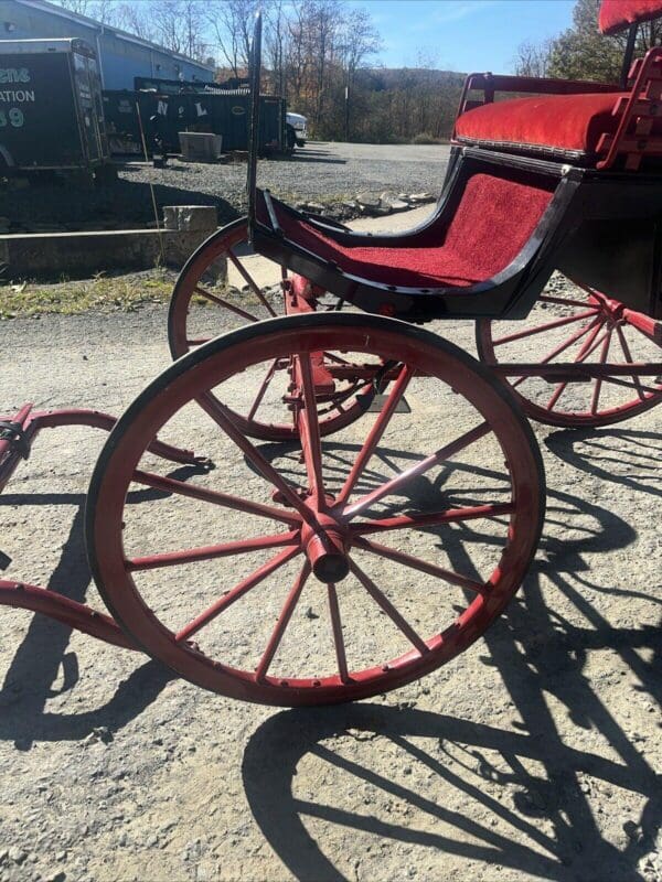 Restored Pony Show Cart with shafts, Equestrian