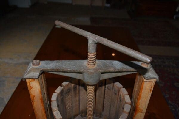 Antique Primitive Small Fruit Grape Press