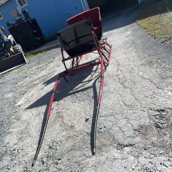 Antique Restored Portland Cutter Sleigh With Shafts