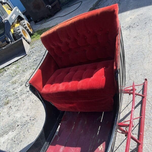 Antique Restored Portland Cutter Sleigh With Shafts