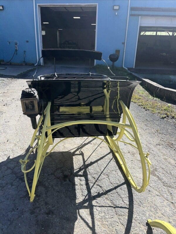 Antique Restored Pony Cutter Sleigh With Shafts