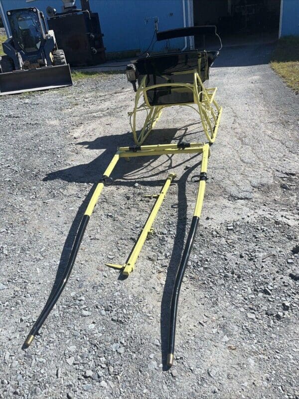 Antique Restored Pony Cutter Sleigh With Shafts