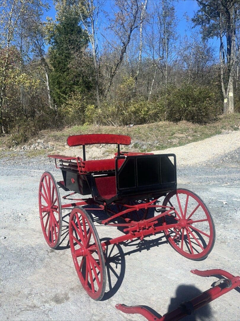 Restored Pony Show Cart with shafts, Equestrian