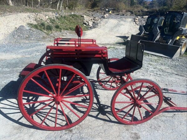 Restored Pony Show Cart with shafts, Equestrian